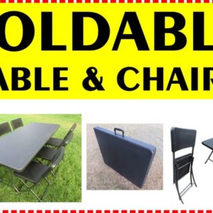 Foldable Tables